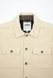 James Harper Cord Padded Jacket Natural