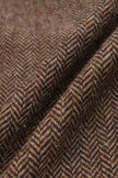 James Harper JHJ155 Herringbone Zip Jacket Brown