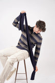 James Harper Scarf Navy