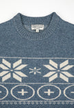 James Harper Nordic Knit Indigo
