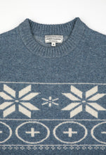 Load image into Gallery viewer, James Harper Nordic Knit Indigo
