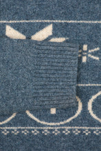 Load image into Gallery viewer, James Harper Nordic Knit Indigo
