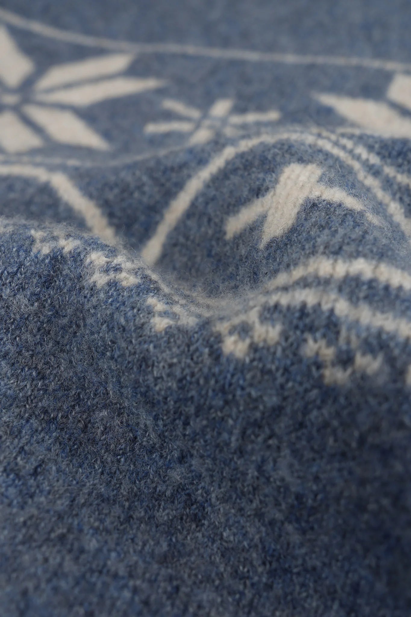 James Harper Nordic Knit Indigo