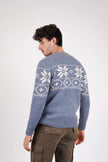 James Harper Nordic Knit Indigo