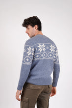 Load image into Gallery viewer, James Harper Nordic Knit Indigo
