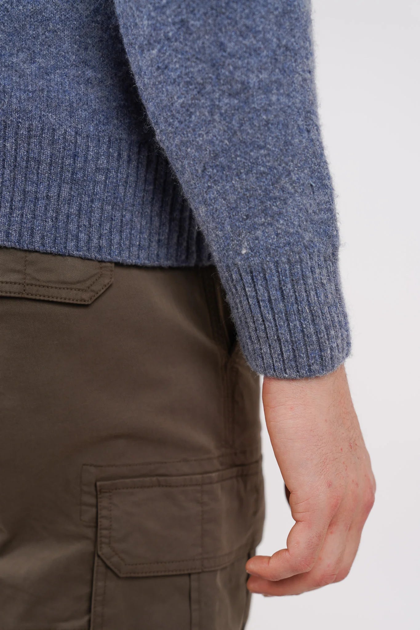James Harper Nordic Knit Indigo