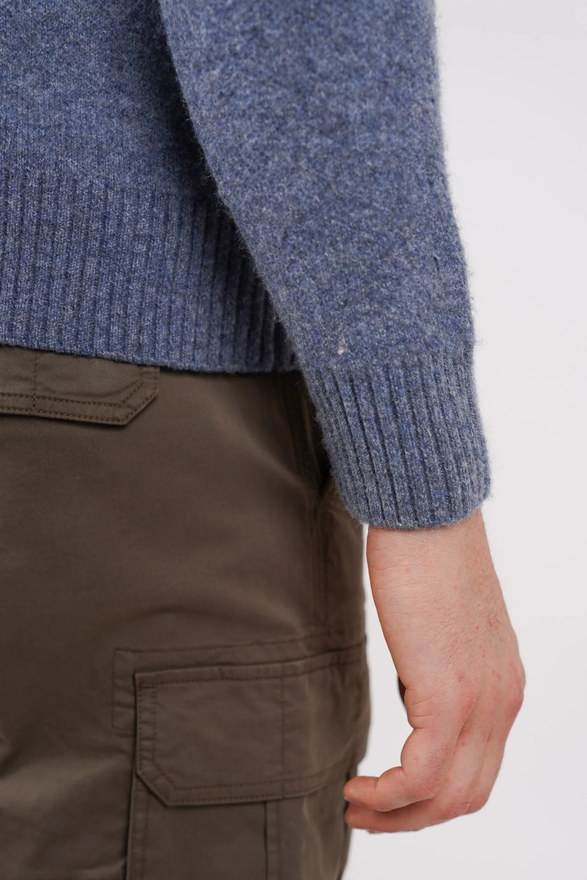 James Harper Nordic Knit Indigo