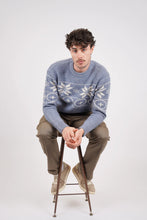Load image into Gallery viewer, James Harper Nordic Knit Indigo

