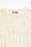 James Harper Crew Neck Tee Natural Marle