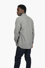 Load image into Gallery viewer, James Harper JHS529 Mini Check LS Shirt Grey
