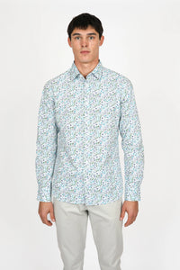 James Harper JHS562 L/S Shirt Floral