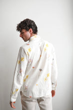 Load image into Gallery viewer, James Harper Pressed Flower Long Sleeve Linen L/S Shirt Multi
