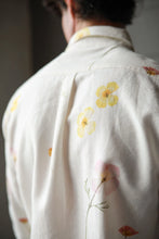 Load image into Gallery viewer, James Harper Pressed Flower Long Sleeve Linen L/S Shirt Multi
