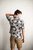 James Harper Puerto Rico Linen S/S Shirt Navy