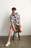 James Harper Puerto Rico Linen S/S Shirt Navy