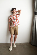 Load image into Gallery viewer, James Harper Puerto Rico Linen S/S Shirt Paprika
