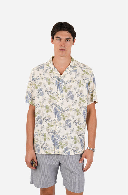 James Harper SS Cuban Collar Maldives Green