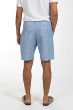 Load image into Gallery viewer, James Harper JHSH22 Elasticated Short Linen Blue
