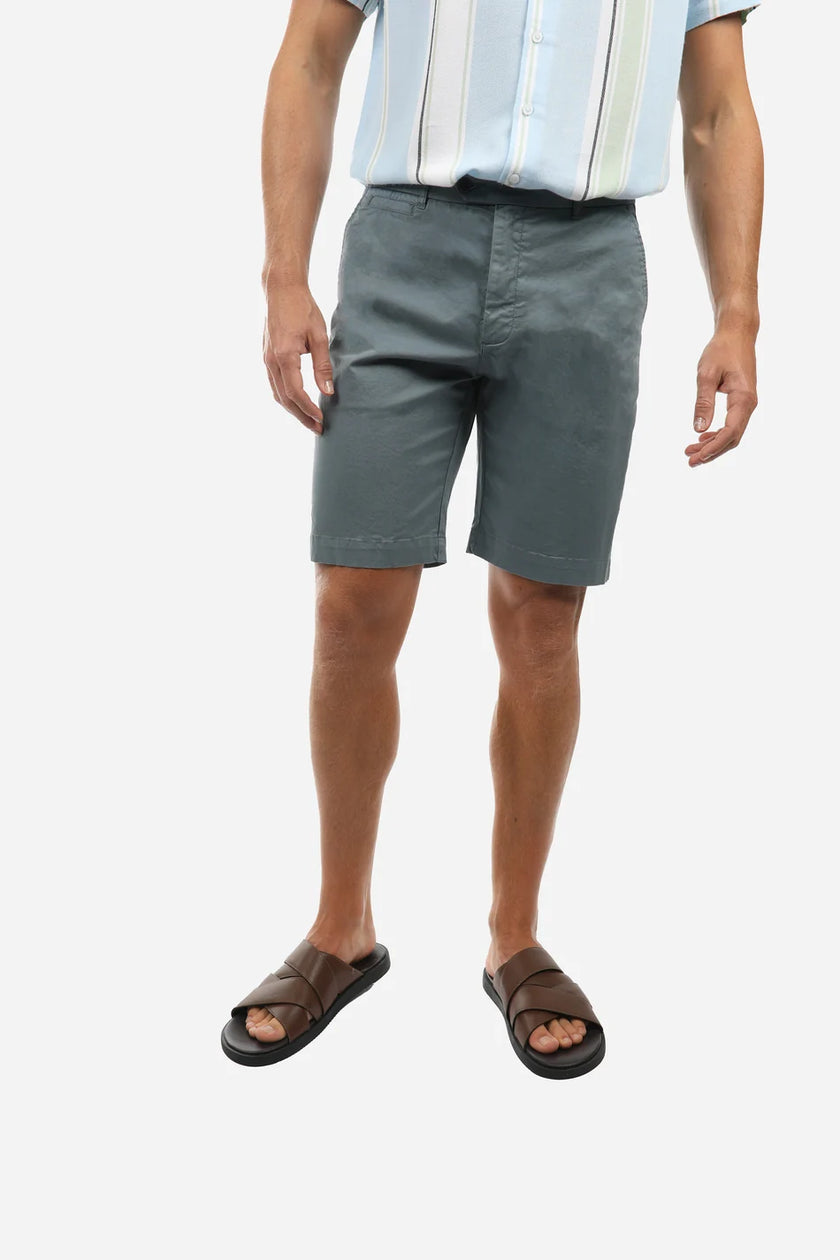 James Harper Chino Shorts Basalt