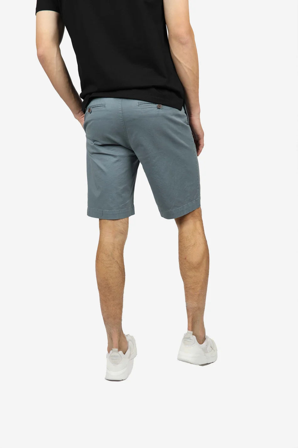 James Harper Chino Shorts Basalt