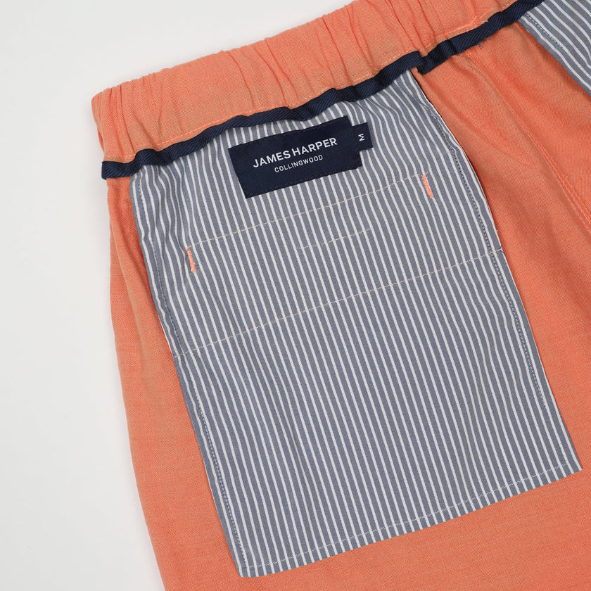 James Harper JHSH30 Relaxed Short Coral