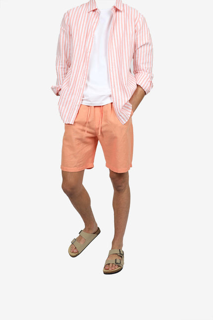 James Harper JHSH30 Relaxed Short Coral