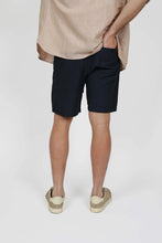 Load image into Gallery viewer, James Harper Linen Relaxed Waist Short Midnight
