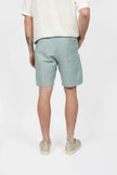 James Harper Linen Relaxed Waist Short Sea