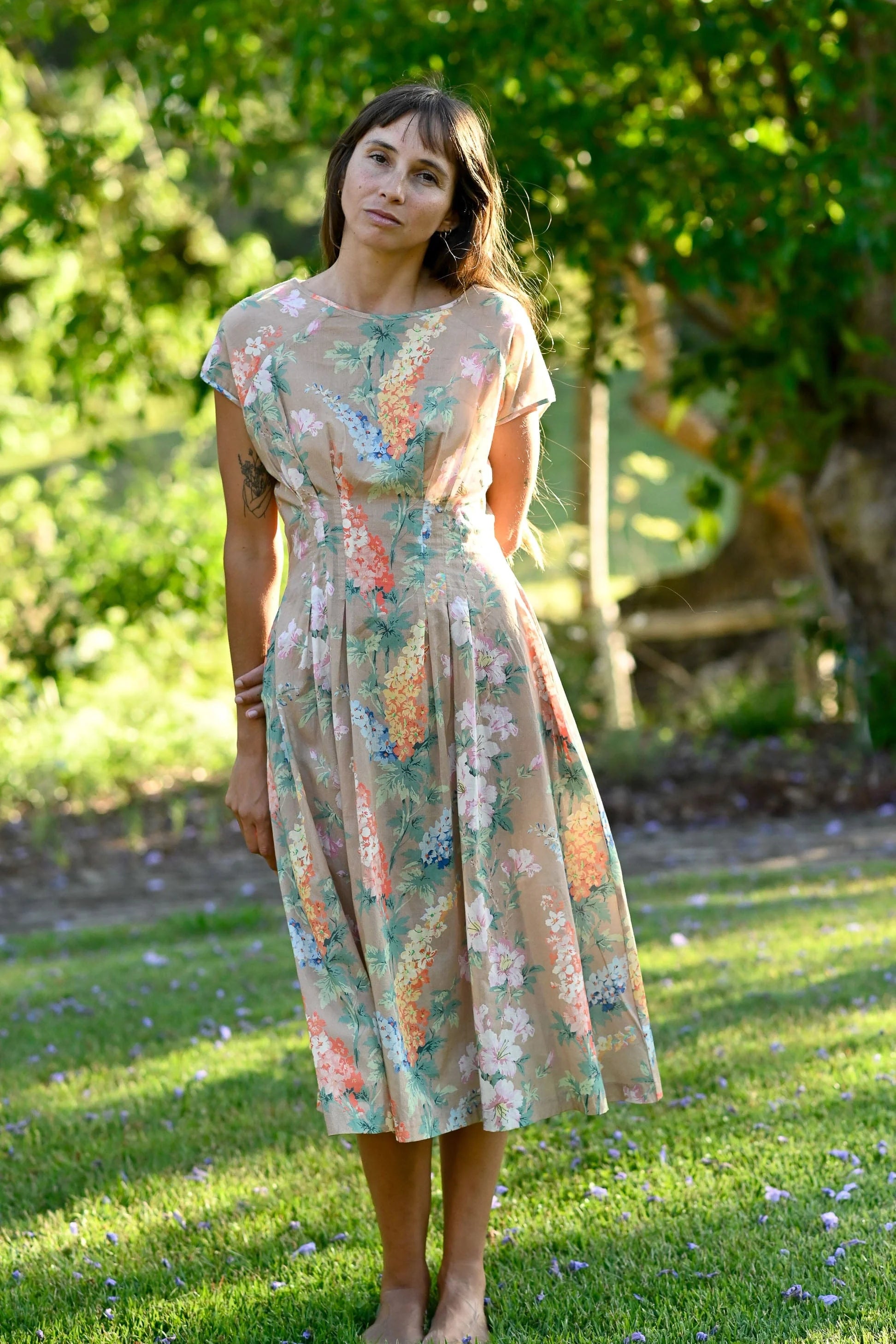 Lazybones Jasmine Dress Flora