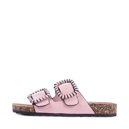 Los Cabos Jirona Slides Pink