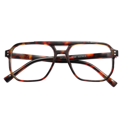 Captivated Eyewear Jordan Readers Tortoiseshell