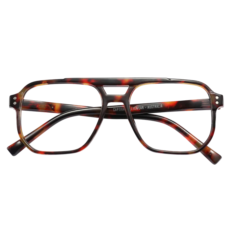 Captivated Eyewear Jordan Readers Tortoiseshell