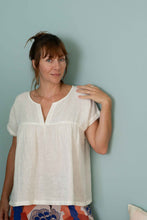 Load image into Gallery viewer, Lazybones Julia Top Warm White
