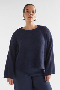 Elk Agna Sweater Steel Blue