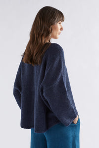 Elk Agna Sweater Steel Blue