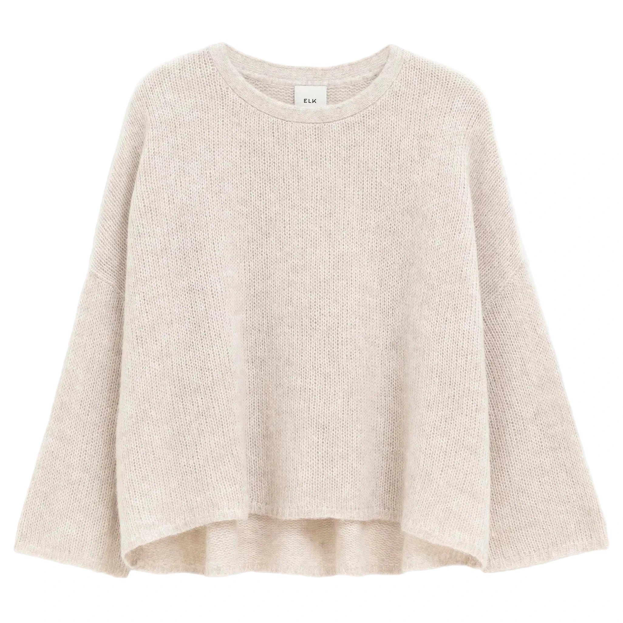 Elk Agna Sweater Ecru