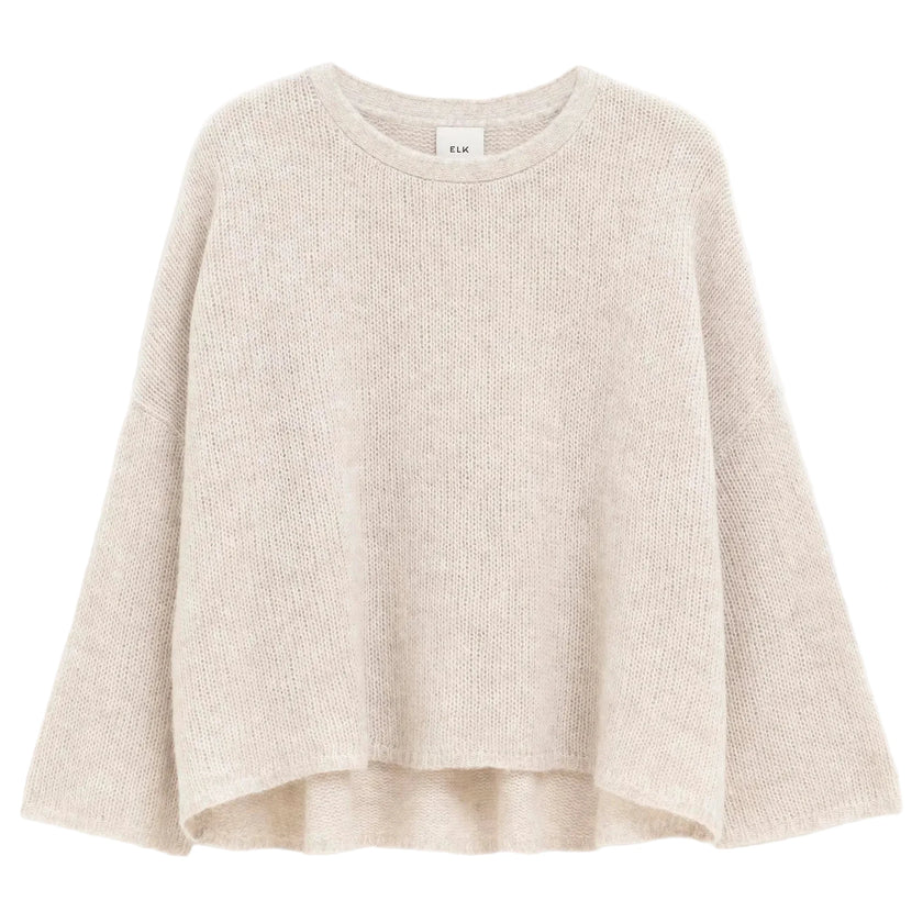 Elk Agna Sweater Ecru
