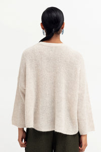 Elk Agna Sweater Ecru