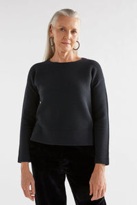 Elk Neiu Ottoman Sweater Black