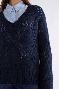 Elk Sirona Sweater Steel Blue