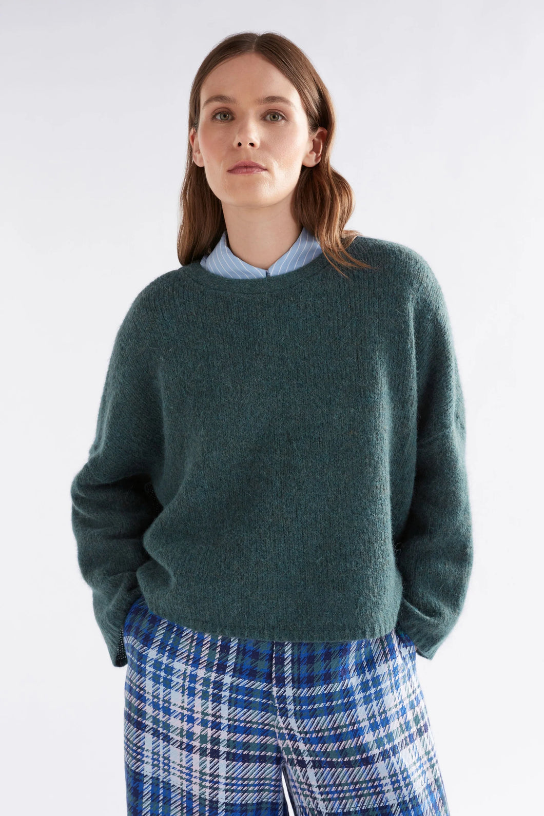 Elk Agna Sweater Sea Moss