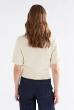 Load image into Gallery viewer, ELK Luft Knit Top White
