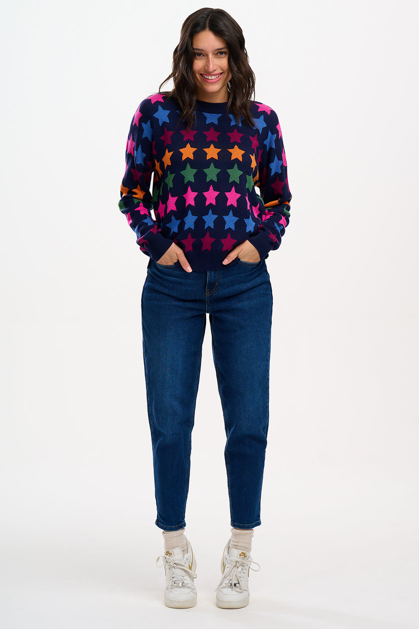 Sugarhill Brighton Annalee Jumper Multi Large Star Repeat