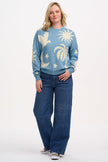 Sugarhill Brighton Andi Jumper Blue/Cream