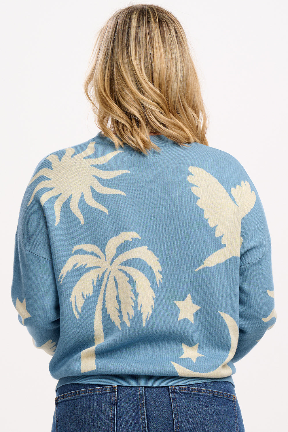 Sugarhill Brighton Andi Jumper Blue/Cream