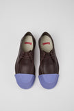Camper Junction Brown Leather Mens Derby Shoe