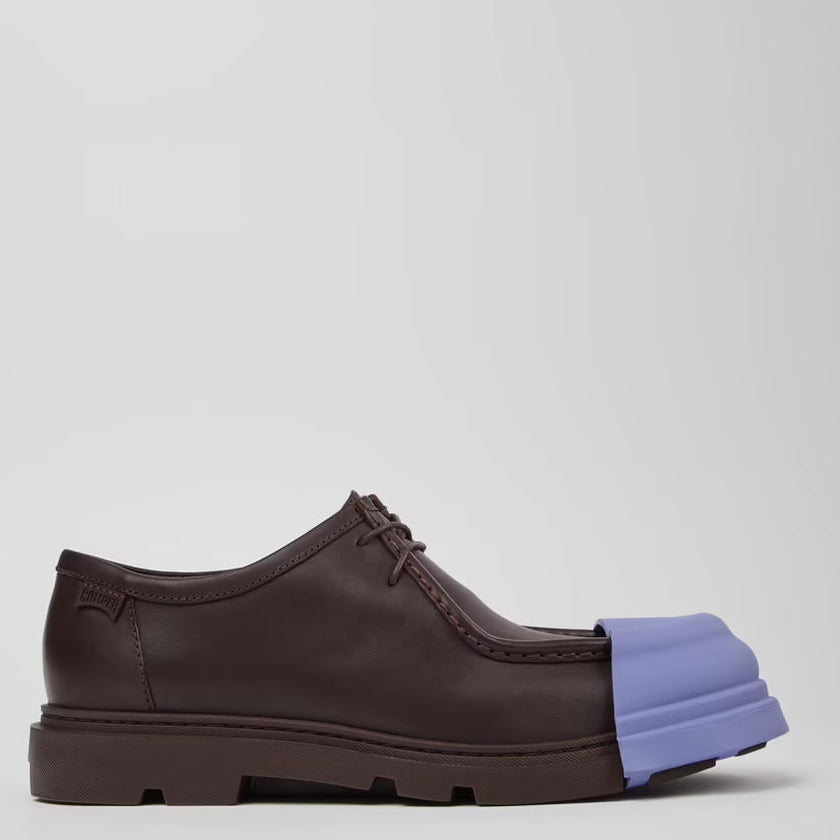 Camper Junction Brown Leather Mens Derby Shoe