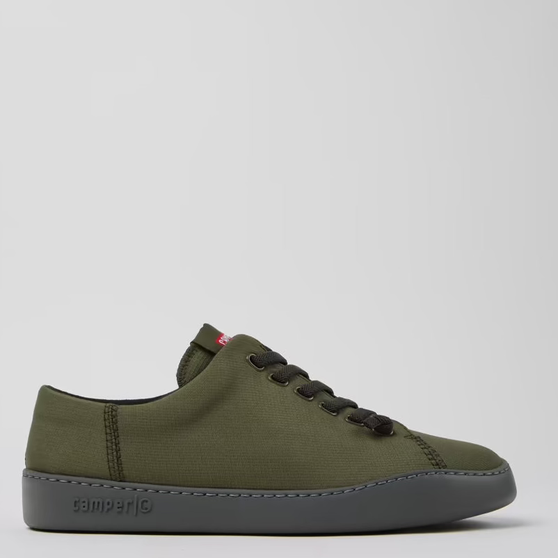 Camper Mens Peu Touring Sneakers Khaki