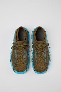 Camper Mens Roku Sneakers Green/ Blue