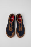Camper Peu Path Blue Nubuck Mens Sneaker
